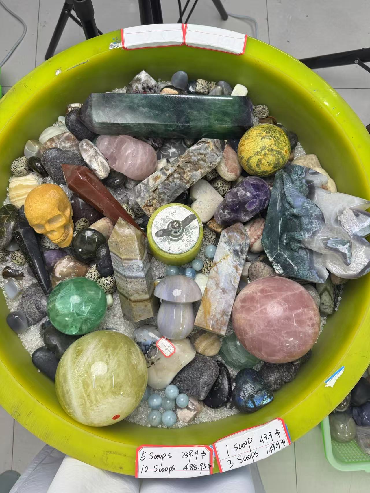 Crystal Wholesale Factory Quality Crystal Scoops